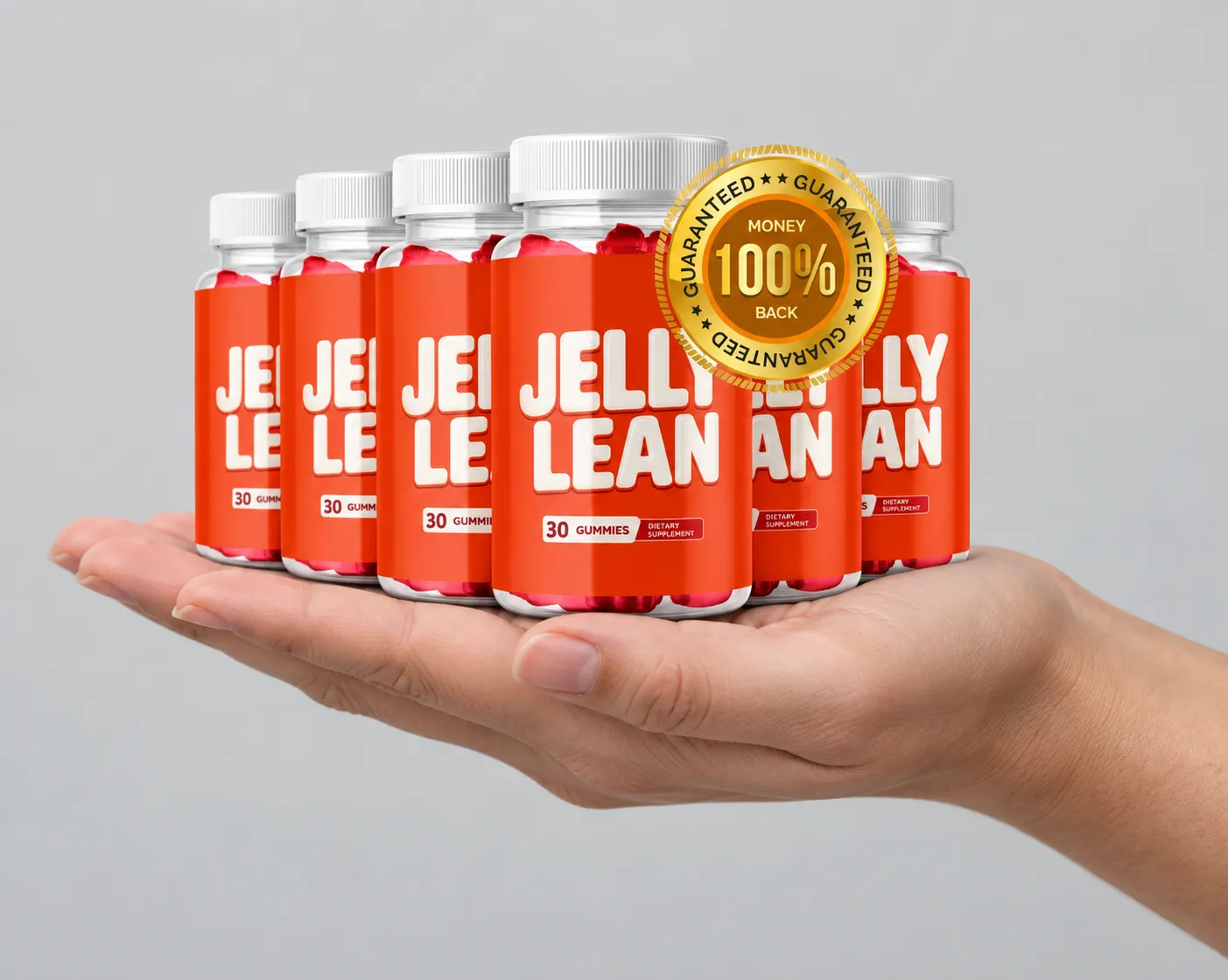 JellyLean — the package held in a hand