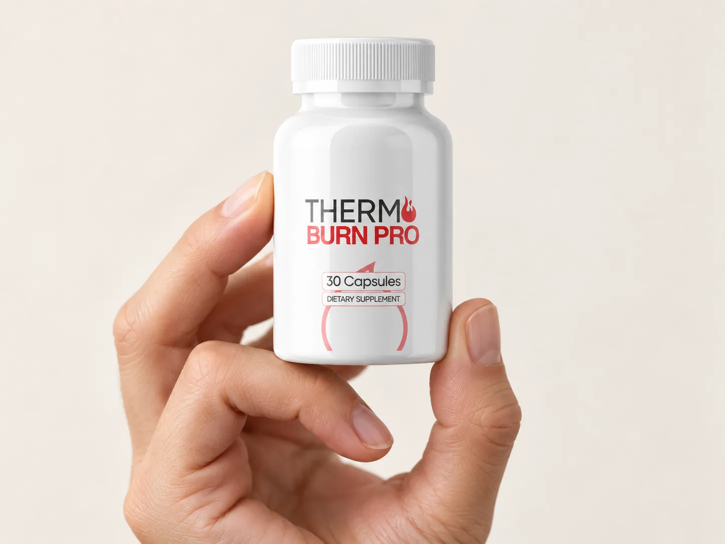 Thermo Burn Pro — the package held in a hand