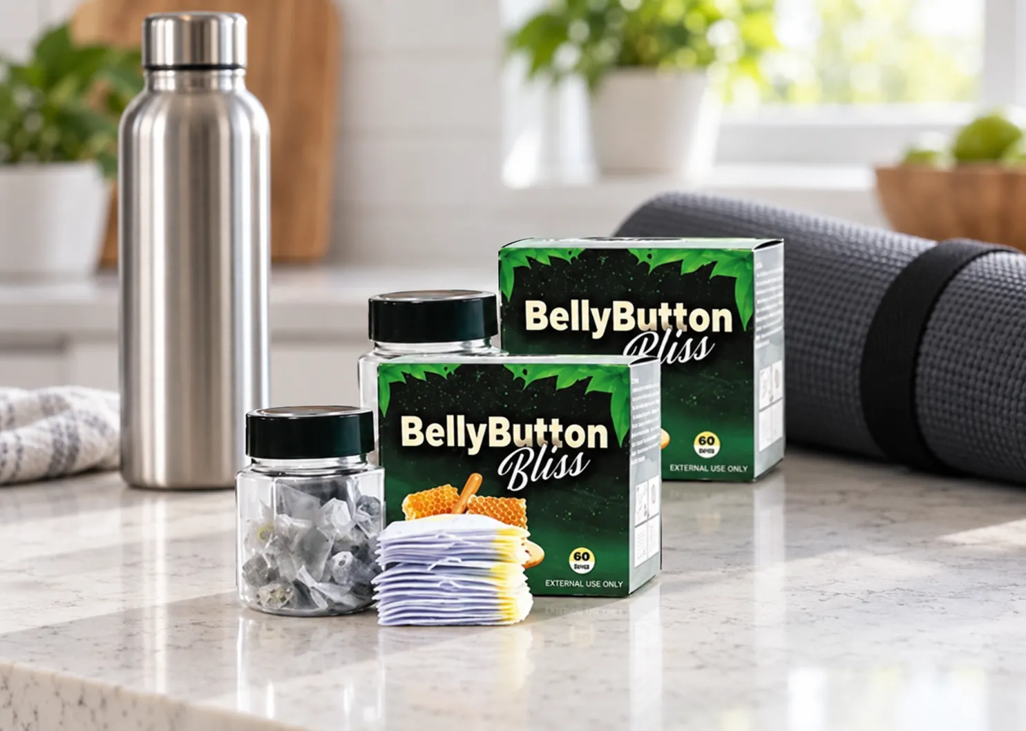 Belly Button Bliss — the package in everyday use