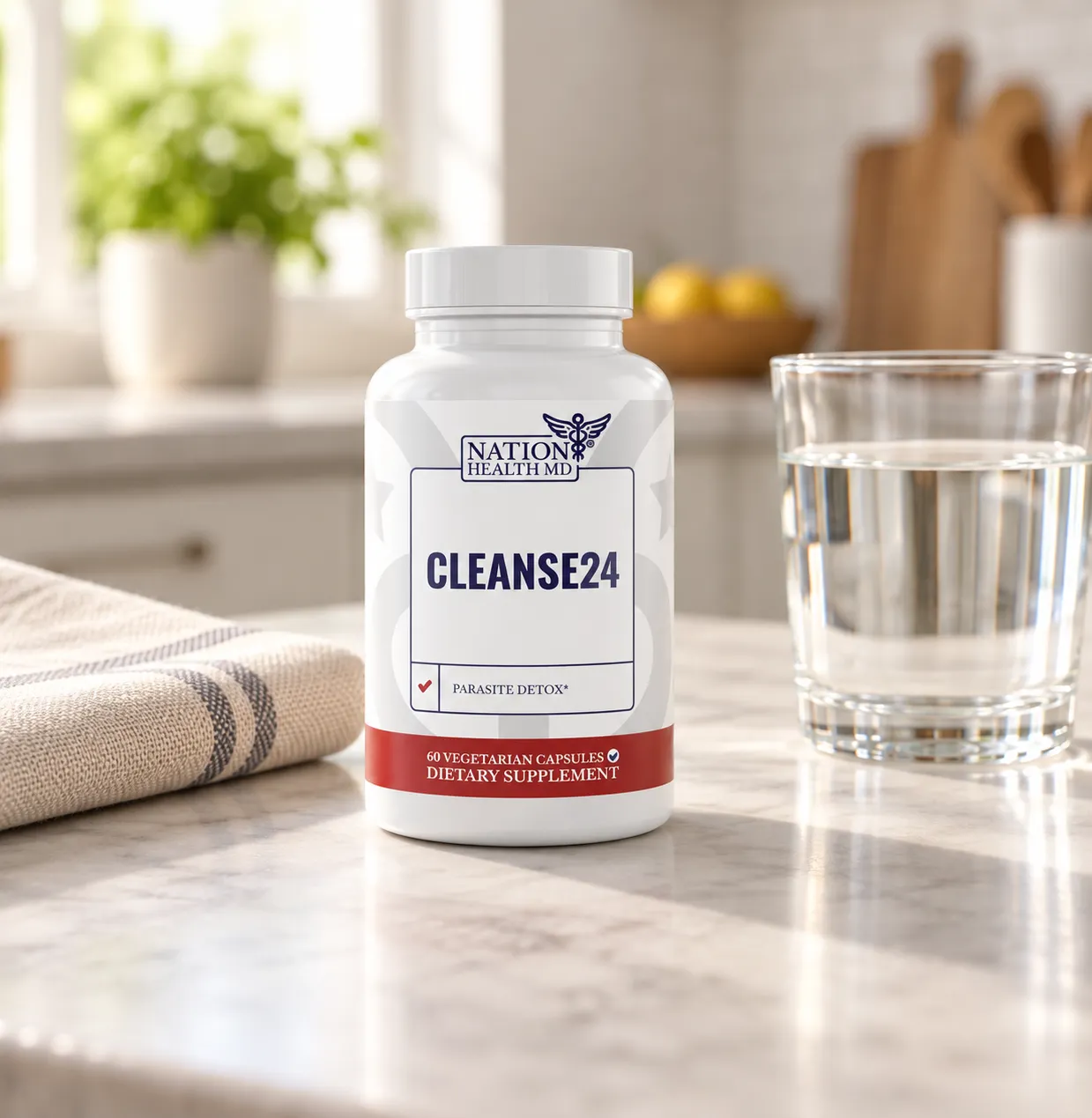 Cleanse 24 VSL — the package in everyday use