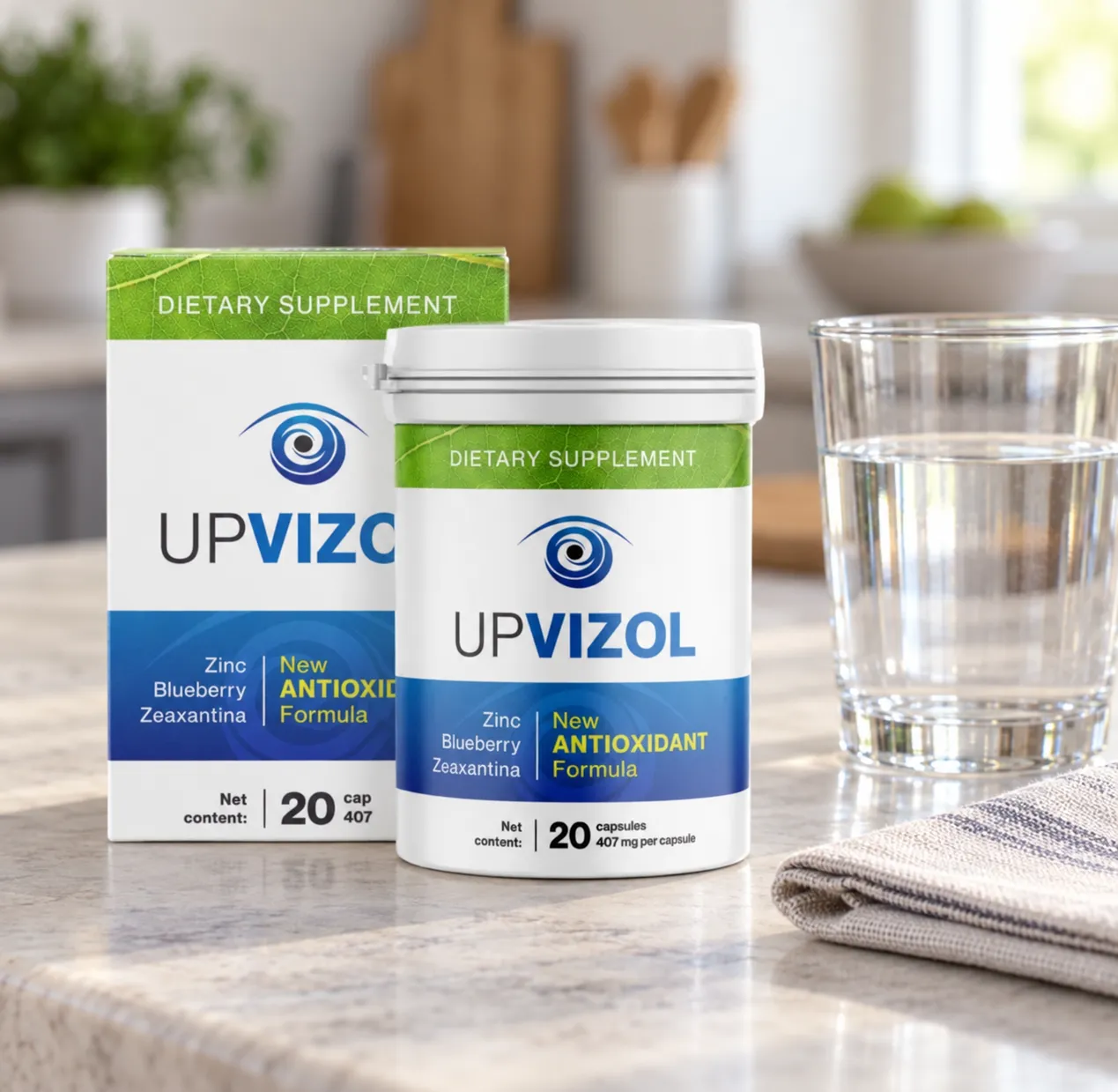UpVizol — the package in everyday use