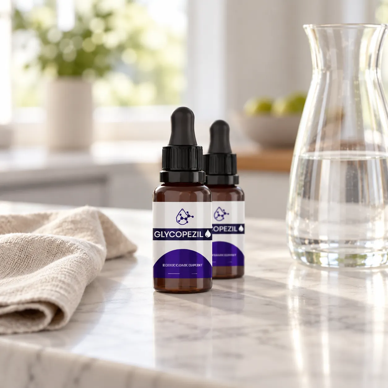 GlycoPezil — the package in everyday use
